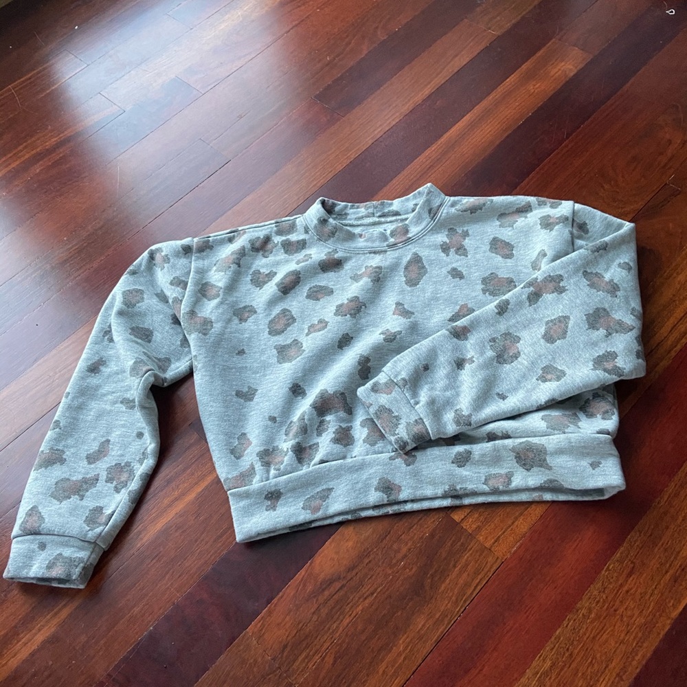 cheetah print o’neil pullover